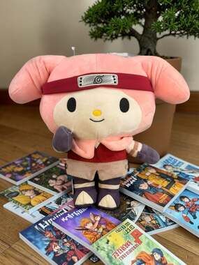 Kidrobot Naruto Shippuden x My Melody Sakura 13" Plush